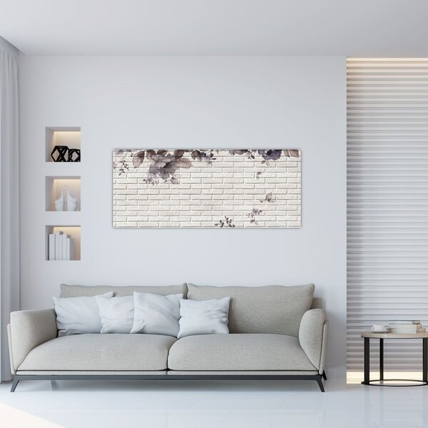 Slika zida s buketom (120x50 cm)