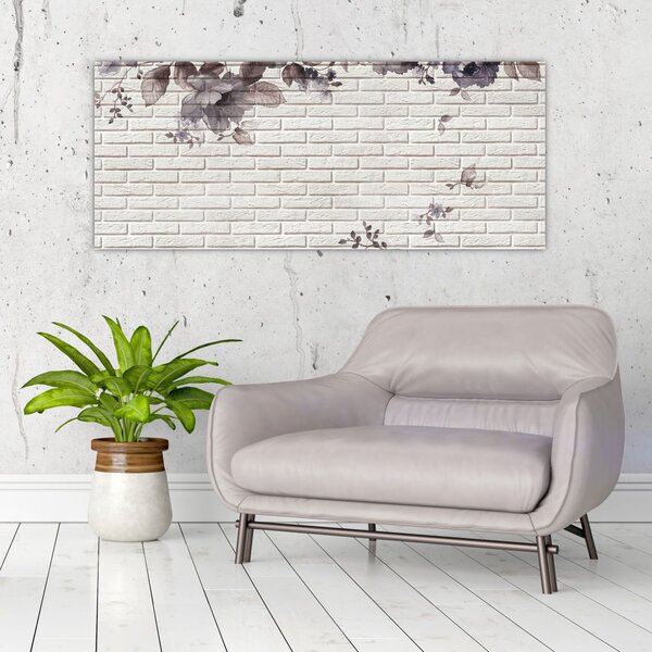 Slika zida s buketom (120x50 cm)