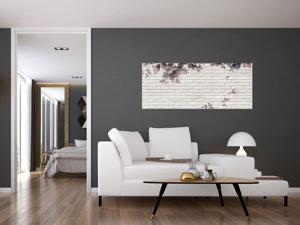 Slika zida s buketom (120x50 cm)