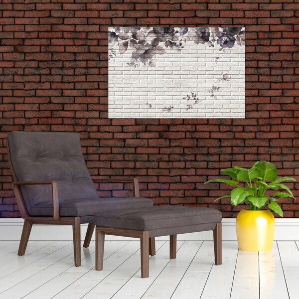 Slika zida s buketom (90x60 cm)