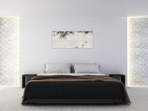 Slika zida s buketom (120x50 cm)