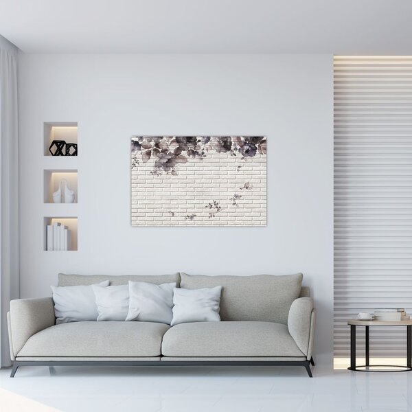 Slika zida s buketom (90x60 cm)