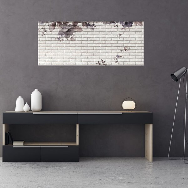 Slika zida s buketom (120x50 cm)