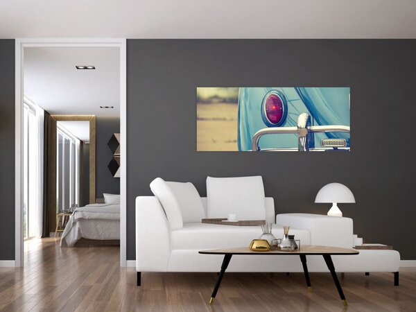 Slika tirkiznog veterana (120x50 cm)