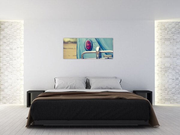 Slika tirkiznog veterana (120x50 cm)