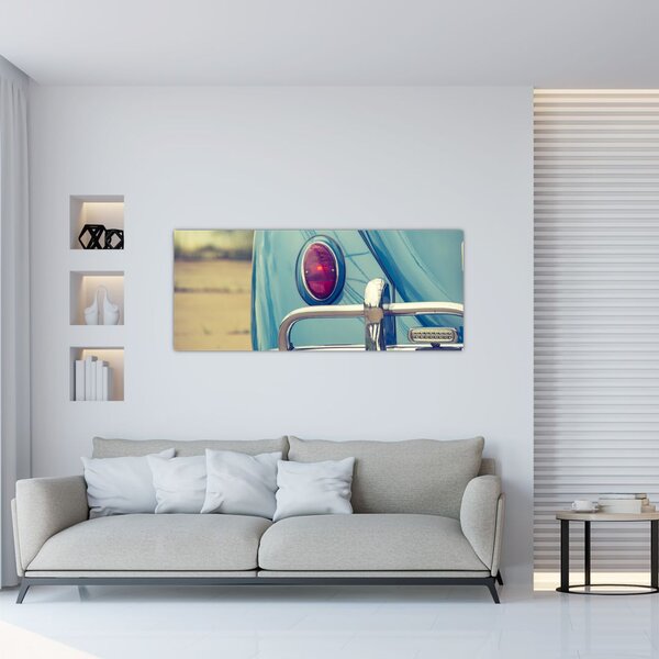 Slika tirkiznog veterana (120x50 cm)