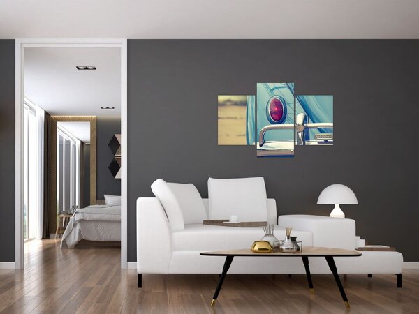 Slika tirkiznog veterana (90x60 cm)