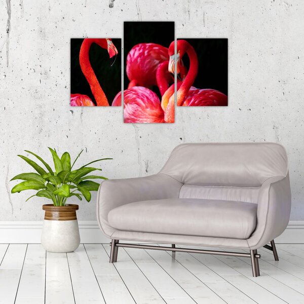 Slika crvenih flaminga (90x60 cm)