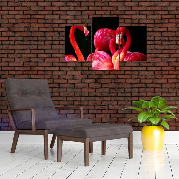 Slika crvenih flaminga (90x60 cm)