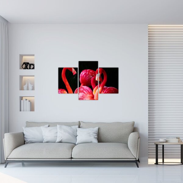 Slika crvenih flaminga (90x60 cm)