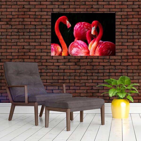 Slika crvenih flaminga (90x60 cm)