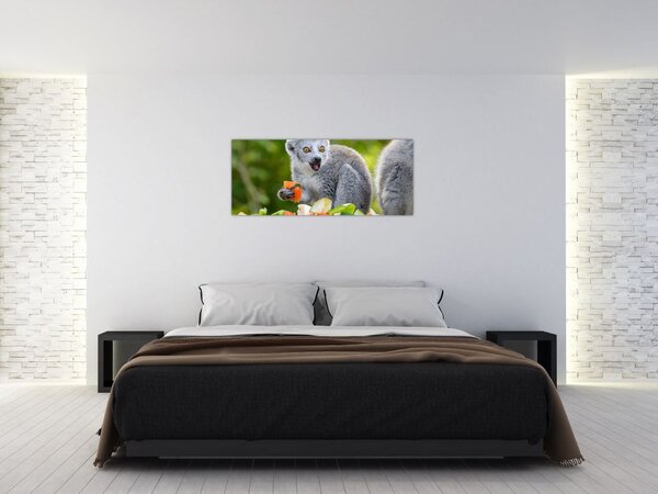 Slika lemura (120x50 cm)