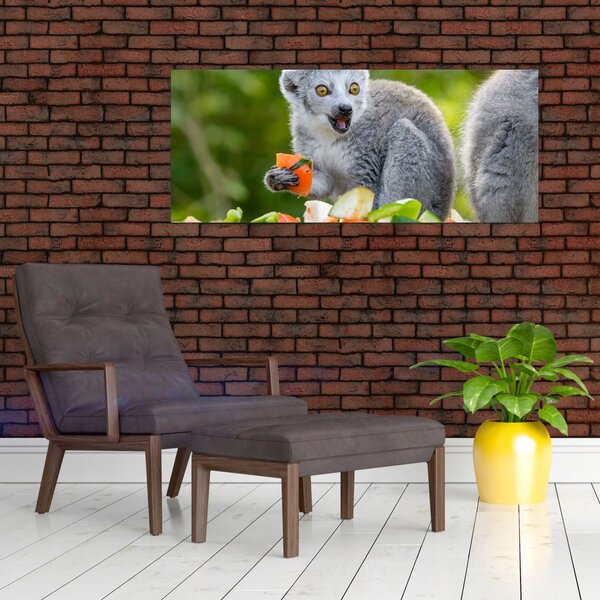 Slika lemura (120x50 cm)