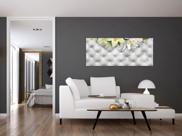 Slika cvjetova ljiljana (120x50 cm)