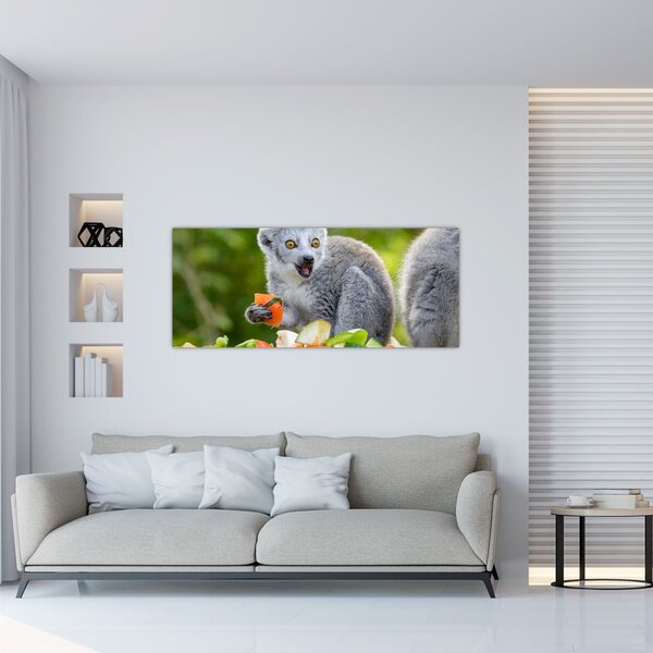 Slika lemura (120x50 cm)