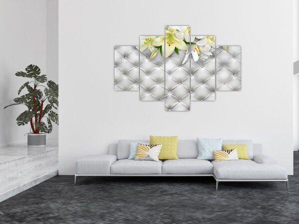 Slika cvjetova ljiljana (150x105 cm)