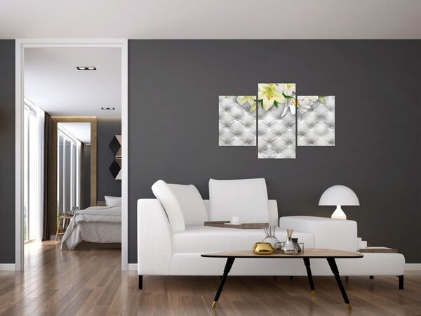 Slika cvjetova ljiljana (90x60 cm)