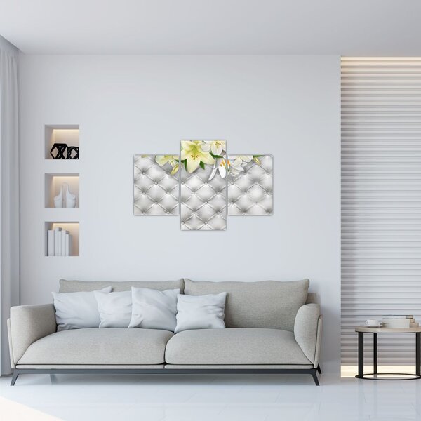 Slika cvjetova ljiljana (90x60 cm)