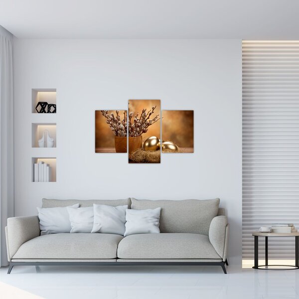 Slika jaja i mačaka (90x60 cm)