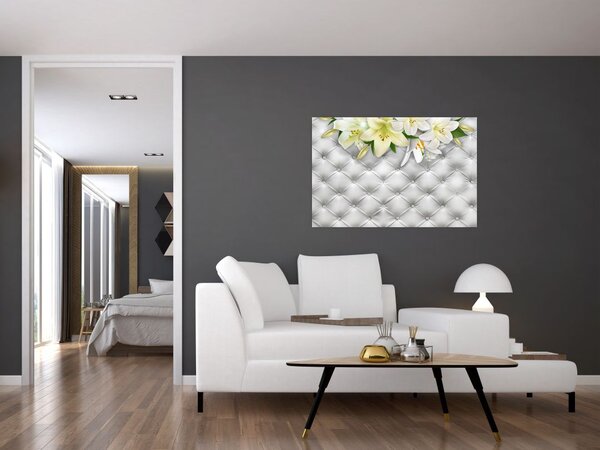 Slika cvjetova ljiljana (90x60 cm)
