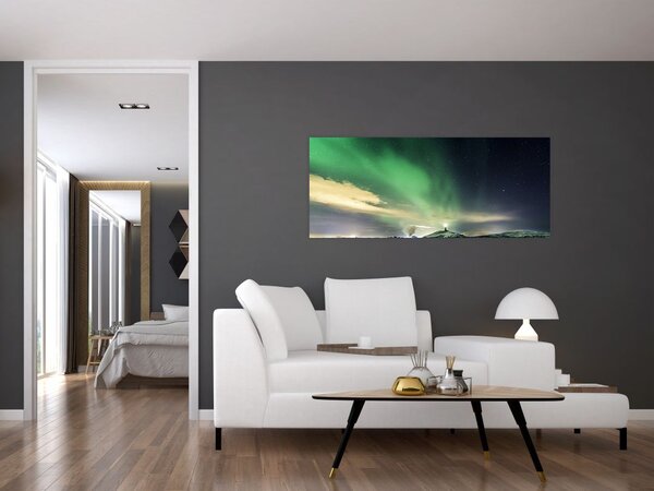 Slika polarne svjetlosti (120x50 cm)