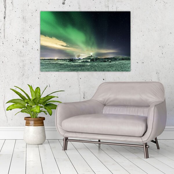 Slika polarne svjetlosti (90x60 cm)