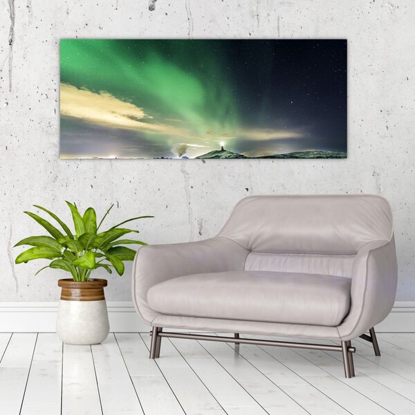 Slika polarne svjetlosti (120x50 cm)
