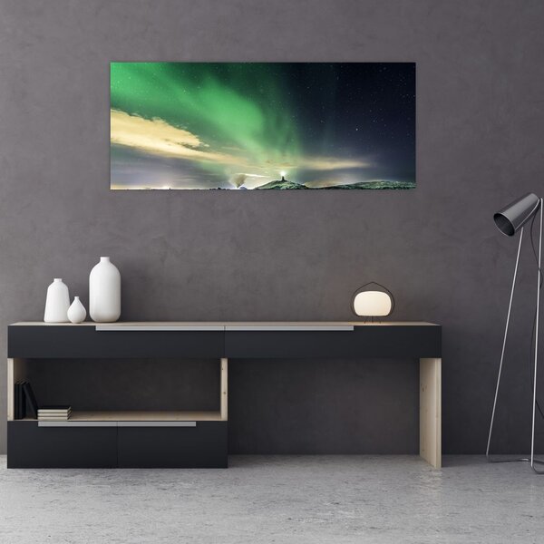 Slika polarne svjetlosti (120x50 cm)
