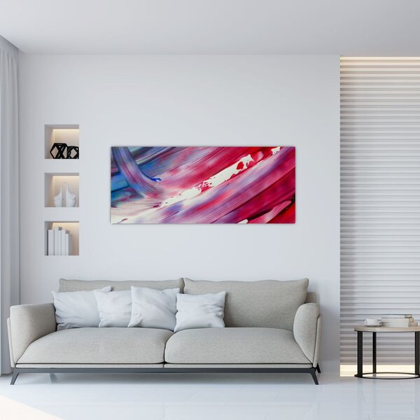 Slika - ružičasto-plava boja (120x50 cm)