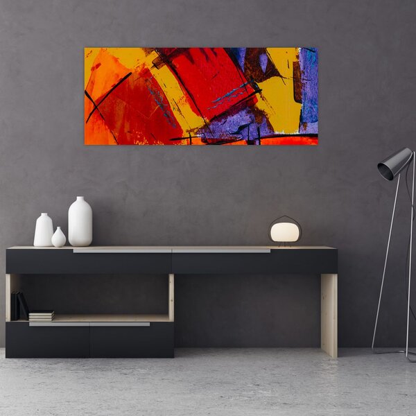 Slika apstrakcije (120x50 cm)