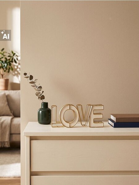 Sinsay - Stajaća dekoracija u obliku natpisa LOVE