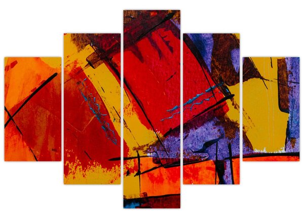 Slika apstrakcije (150x105 cm)