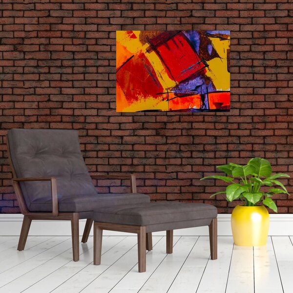 Slika apstrakcije (70x50 cm)