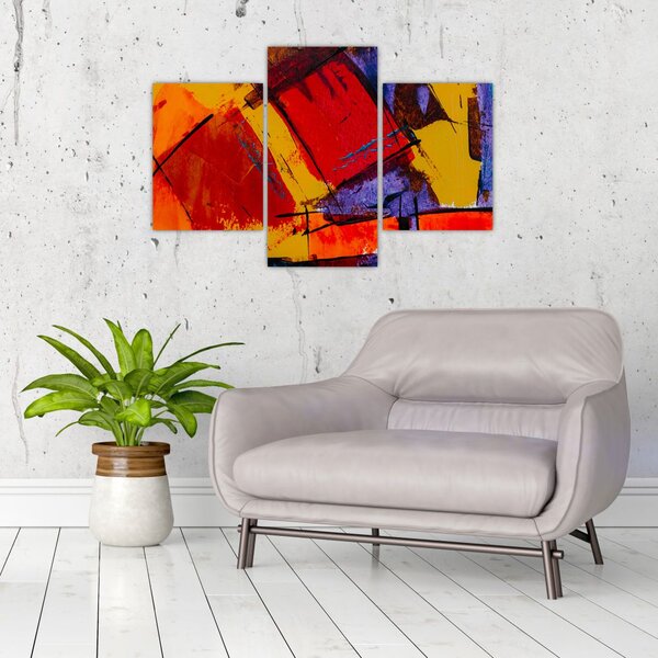 Slika apstrakcije (90x60 cm)