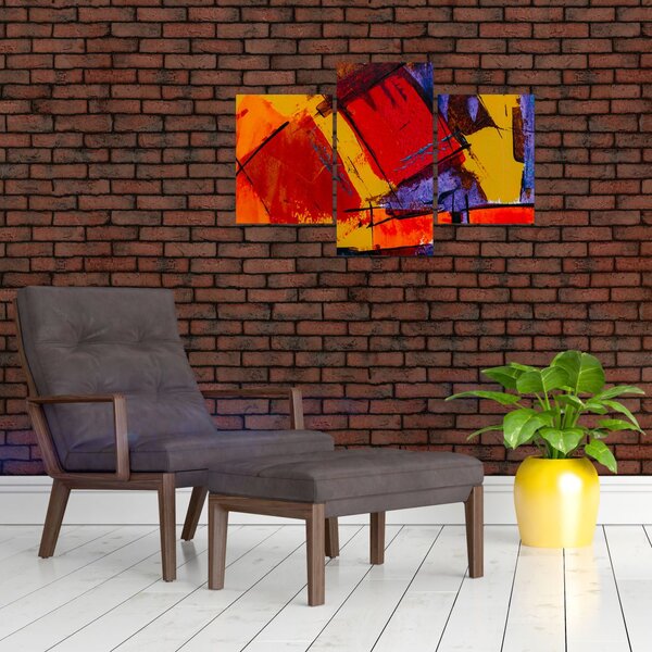 Slika apstrakcije (90x60 cm)