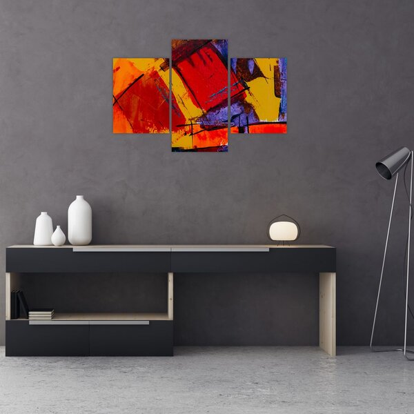 Slika apstrakcije (90x60 cm)