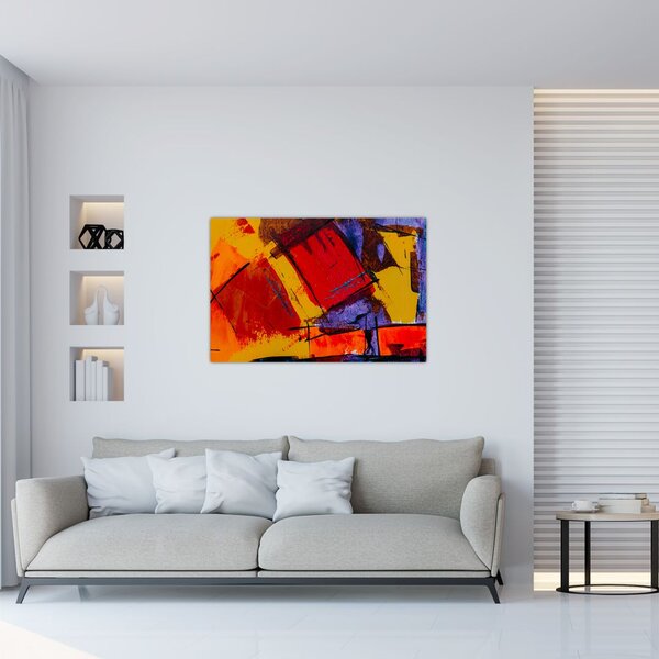 Slika apstrakcije (90x60 cm)