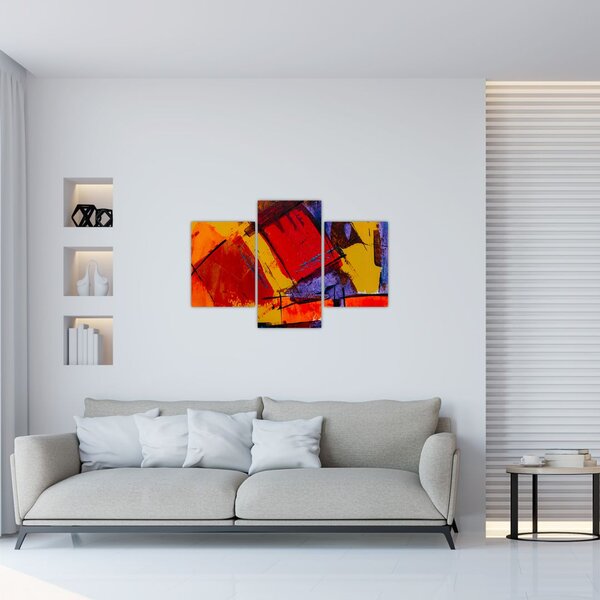 Slika apstrakcije (90x60 cm)