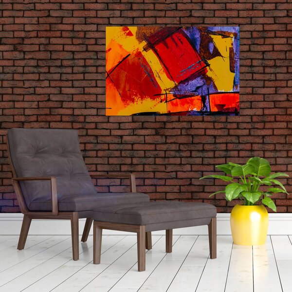 Slika apstrakcije (90x60 cm)