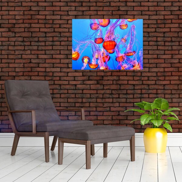 Slika meduza u moru (70x50 cm)