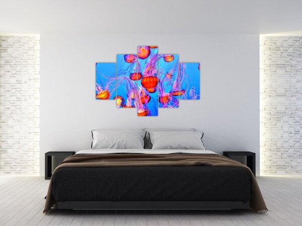 Slika meduza u moru (150x105 cm)