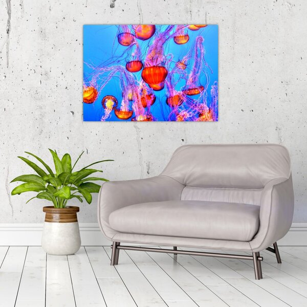 Slika meduza u moru (70x50 cm)
