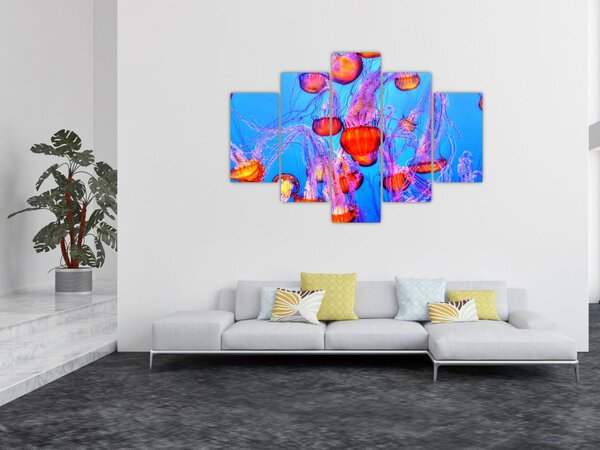 Slika meduza u moru (150x105 cm)