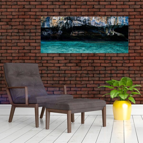 Slika vode i stijena (120x50 cm)