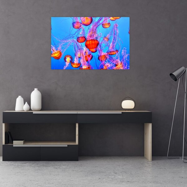 Slika meduza u moru (90x60 cm)