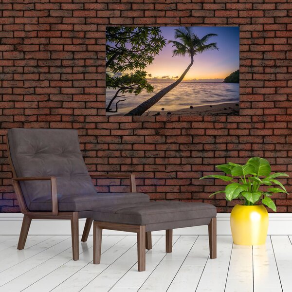 Slika palme na plaži (90x60 cm)