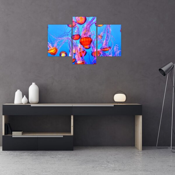Slika meduza u moru (90x60 cm)
