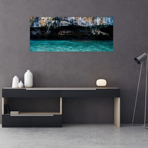 Slika vode i stijena (120x50 cm)