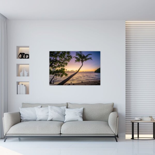 Slika palme na plaži (90x60 cm)