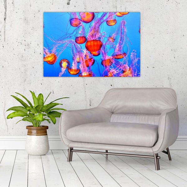 Slika meduza u moru (90x60 cm)